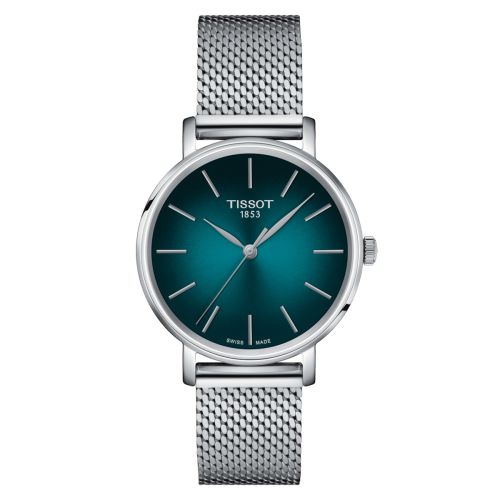 Tissot Everytime Lady Stainless Steel / Green / Bracelet